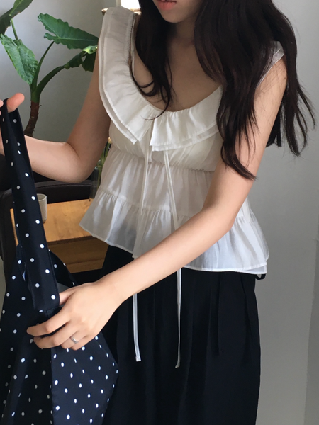 [PETER AND WENDY] Liz Sleeveless Blouse