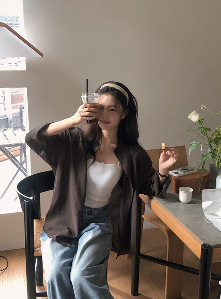 [SLOWAND] # SLOWMADE Daily Cover One Pintuck Denim Pants