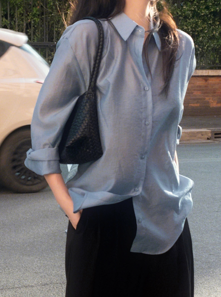 [SLOWAND] # SLOWMADE Summer Mood Shirt