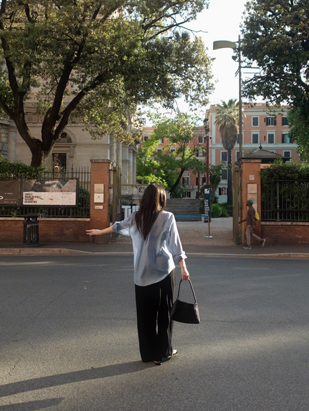 [SLOWAND] # SLOWMADE Summer Mood Shirt