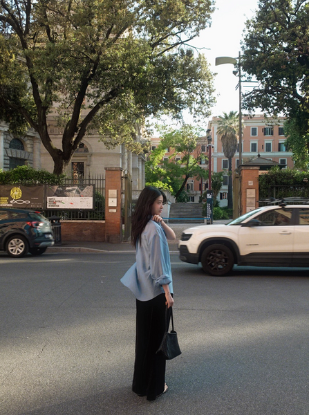 [SLOWAND] # SLOWMADE Summer Mood Shirt