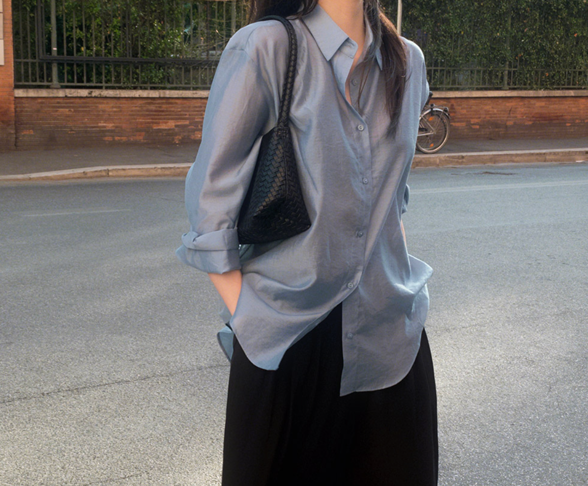 [SLOWAND] # SLOWMADE Summer Mood Shirt