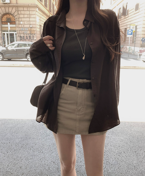 [SLOWAND] # SLOWMADE Summer Mood Shirt