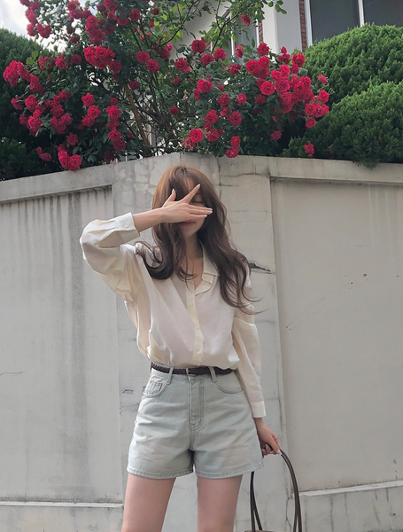 [SLOWAND] # SLOWMADE Summer Mood Shirt