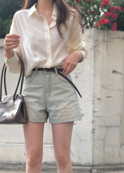 [SLOWAND] # SLOWMADE Summer Mood Shirt