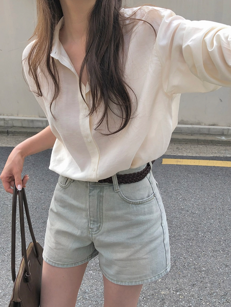 [SLOWAND] # SLOWMADE Summer Mood Shirt