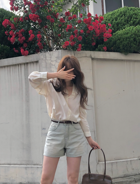 [SLOWAND] # SLOWMADE Summer Mood Shirt