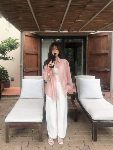 [SLOWAND] # SLOWMADE Summer Mood Shirt