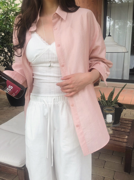 [SLOWAND] # SLOWMADE Summer Mood Shirt