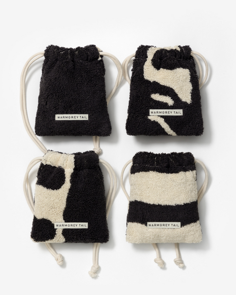 [WARMGREYTAIL] PAW TERRY POUCH