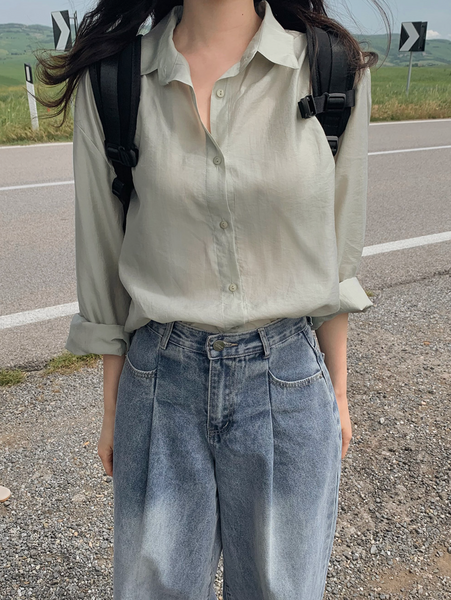 [SLOWAND] # SLOWMADE Summer Mood Shirt