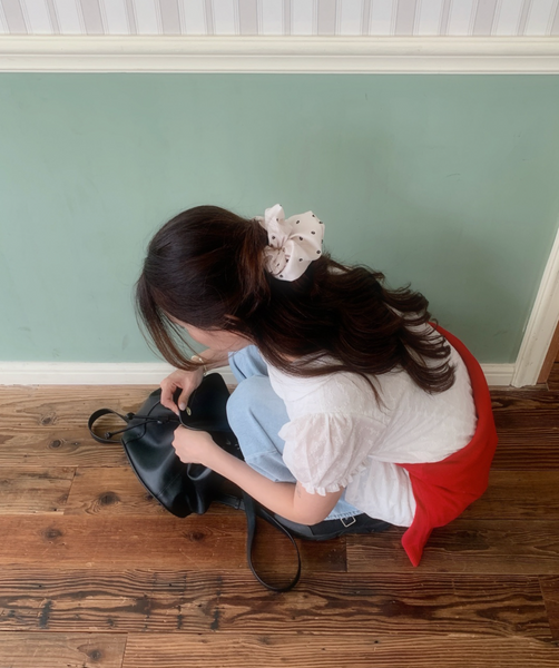 [SOYE PI-NE] Brunch Flower Big Scrunchy