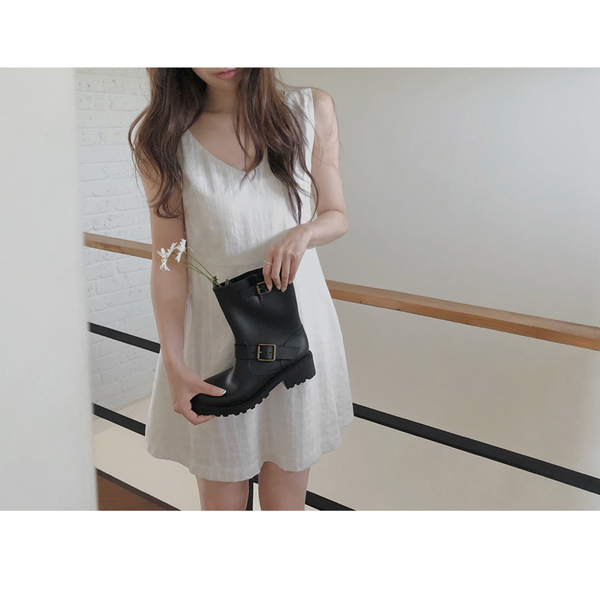 [SLOWAND] # SLOWMADE Two-Type Pure Mood Dress
