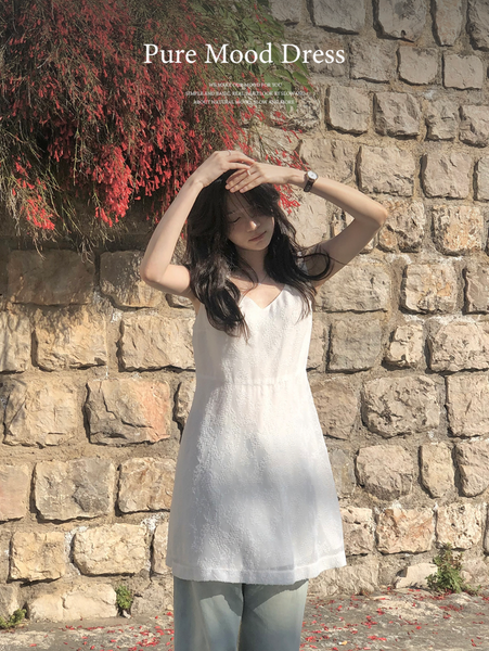 [SLOWAND] # SLOWMADE Two-Type Pure Mood Dress