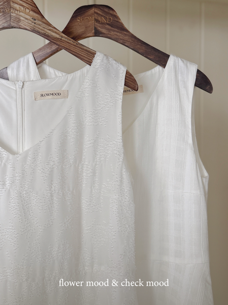 [SLOWAND] # SLOWMADE Two-Type Pure Mood Dress