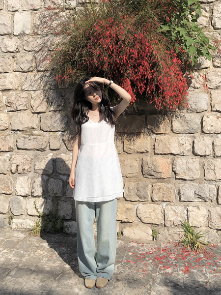 [SLOWAND] # SLOWMADE Two-Type Pure Mood Dress