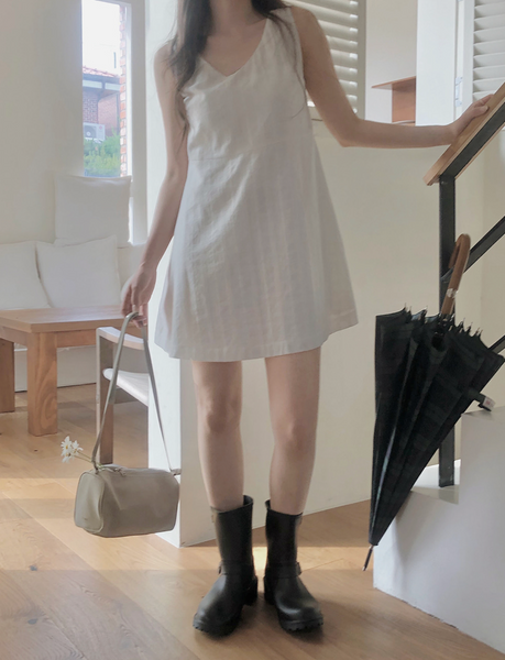 [SLOWAND] # SLOWMADE Two-Type Pure Mood Dress