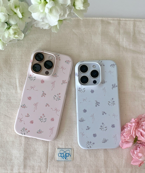 [Romantic Mood] Poetic Garden Matte Hard Case