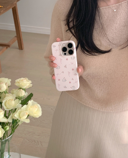 [Romantic Mood] Poetic Garden Matte Hard Case