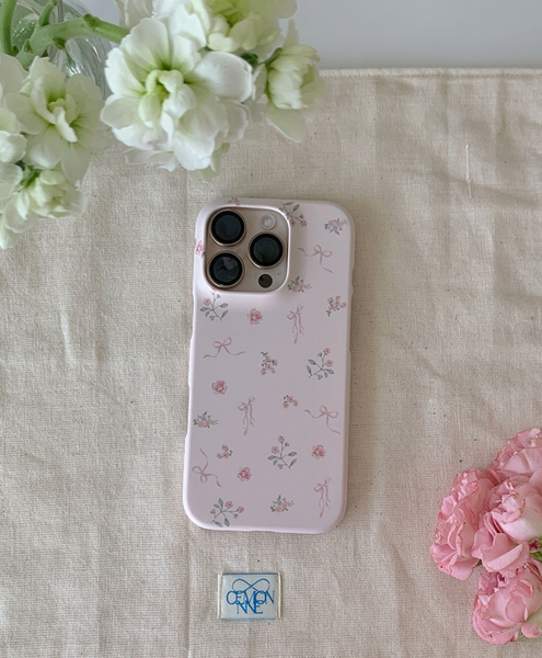 [Romantic Mood] Poetic Garden Matte Hard Case