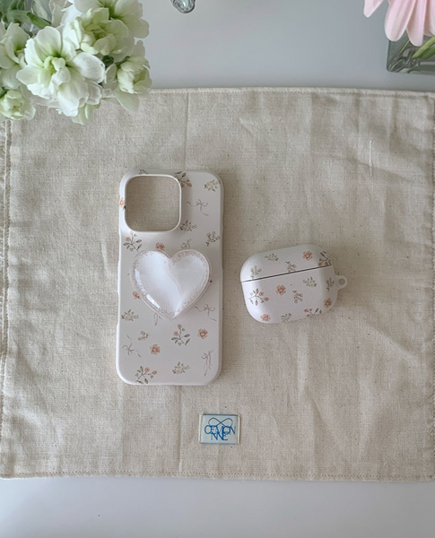 [Romantic Mood] Poetic Garden Matte Hard Case