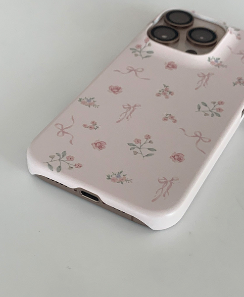 [Romantic Mood] Poetic Garden Matte Hard Case