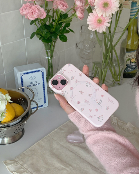 [Romantic Mood] Poetic Garden Matte Hard Case