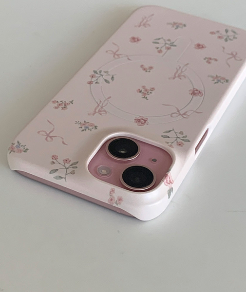 [Romantic Mood] Poetic Garden Matte Hard Case