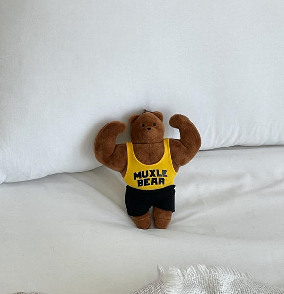 [MADONGGOM] MADONGGOM Keyring 13cm (Brown)