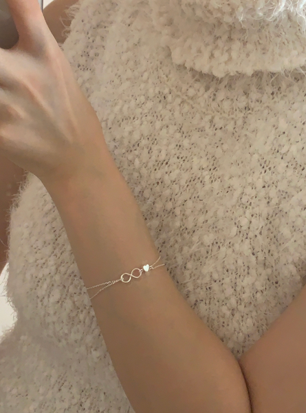 [urbantout] [silver 925] Infinite Love Bracelet