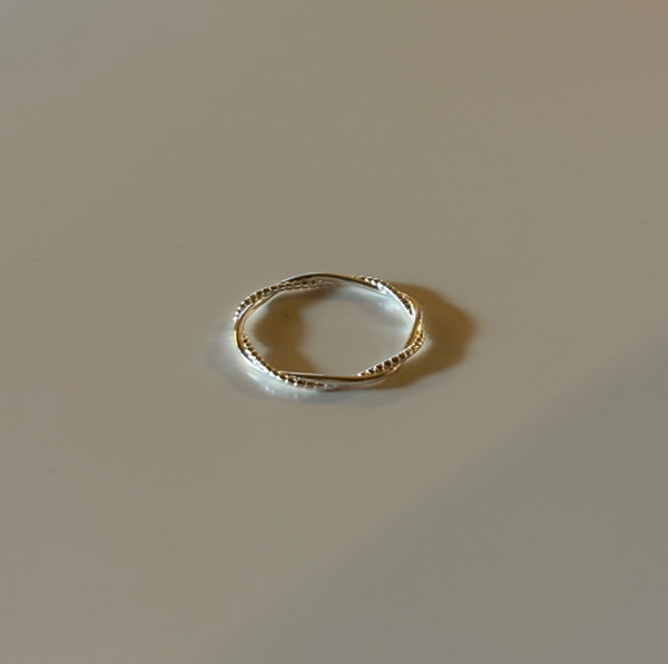 [urbantout] [silver 925] Twisted Stick Ring