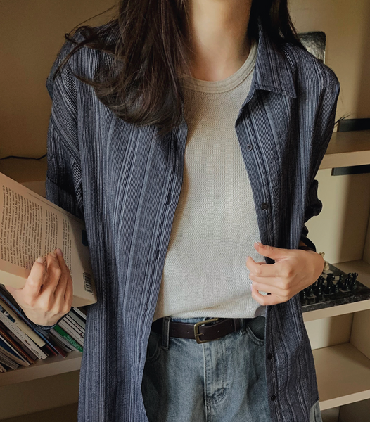 [SLOWAND] ONLY SLOW Summer Sleeveless Knit Top