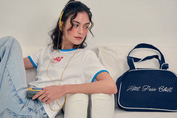 [HOTEL PARIS CHILL] Old School Carry On Bag (3colour)