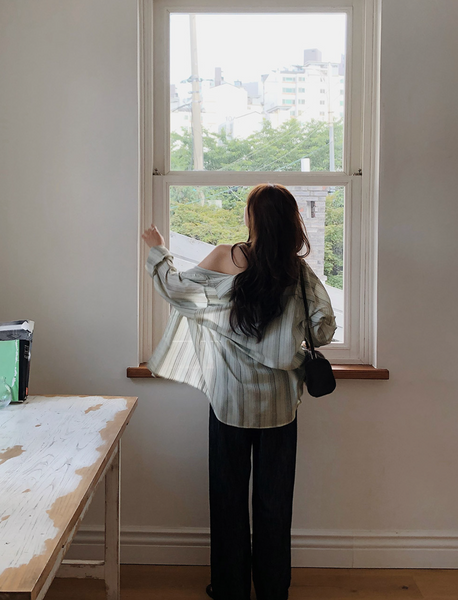 [SLOWAND] ONLY SLOW Slim Fit Halterneck Sleeveless