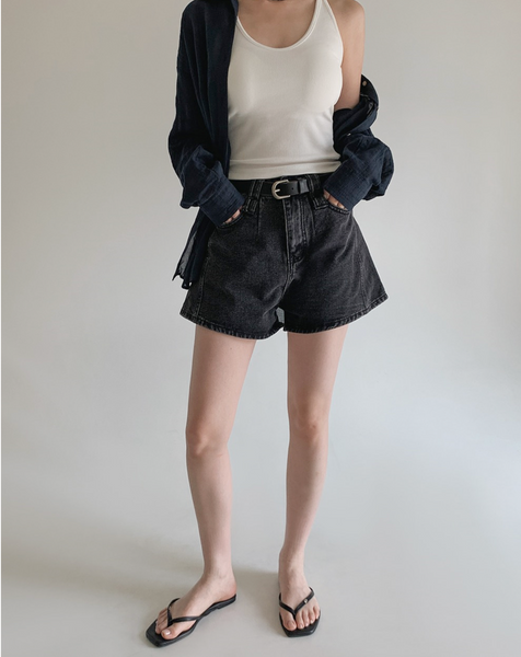 [SLOWAND] ONLY SLOW Slim Fit Halterneck Sleeveless