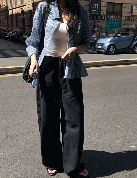 [SLOWAND] ONLY SLOW Slim Fit Halterneck Sleeveless