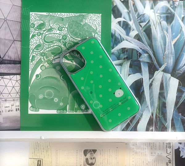 [eune mind] Silver Frame Bumper Case