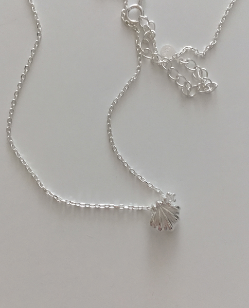 [moat] Mini Shell Necklace (silver925)