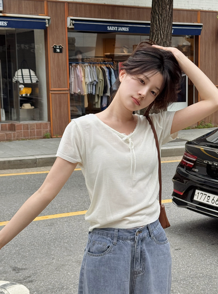 [SLOWAND] # SLOWMADE Summer Wide Denim Pants