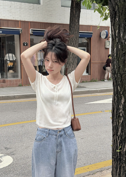 [SLOWAND] # SLOWMADE Summer Wide Denim Pants