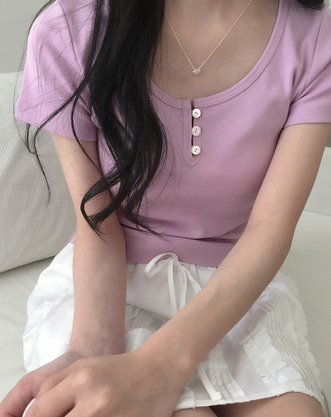 [moat] Mini Shell Necklace (silver925)