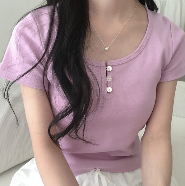 [moat] Mini Shell Necklace (silver925)