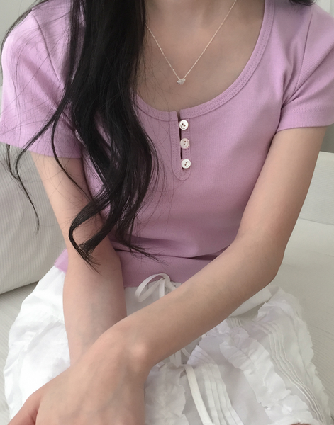 [moat] Mini Shell Necklace (silver925)