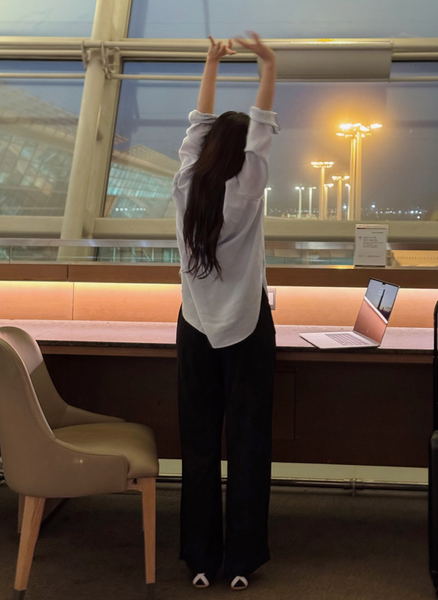 [SLOWAND] # SLOWMADE Ice Coolings Cover Fit Sweat Pants