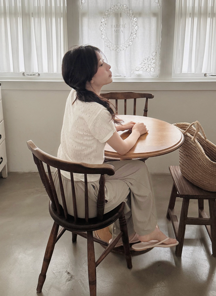 [SLOWAND] # SLOWMADE Ice Coolings Cover Fit Sweat Pants