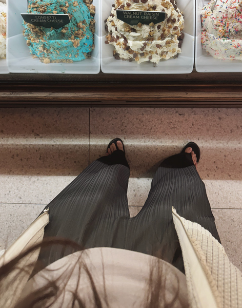 [SLOWAND] # SLOWMADE Ice Coolings Cover Fit Sweat Pants