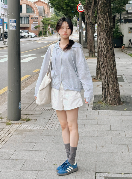 [SLOWAND] # SLOWMADE Cool Mute Windbreaker