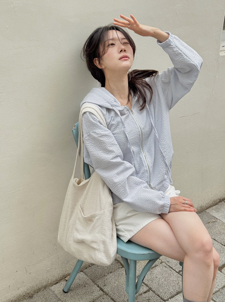 [SLOWAND] # SLOWMADE Cool Mute Windbreaker