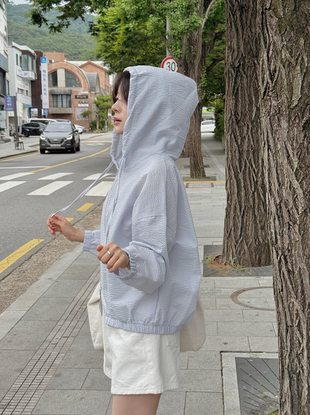 [SLOWAND] # SLOWMADE Cool Mute Windbreaker