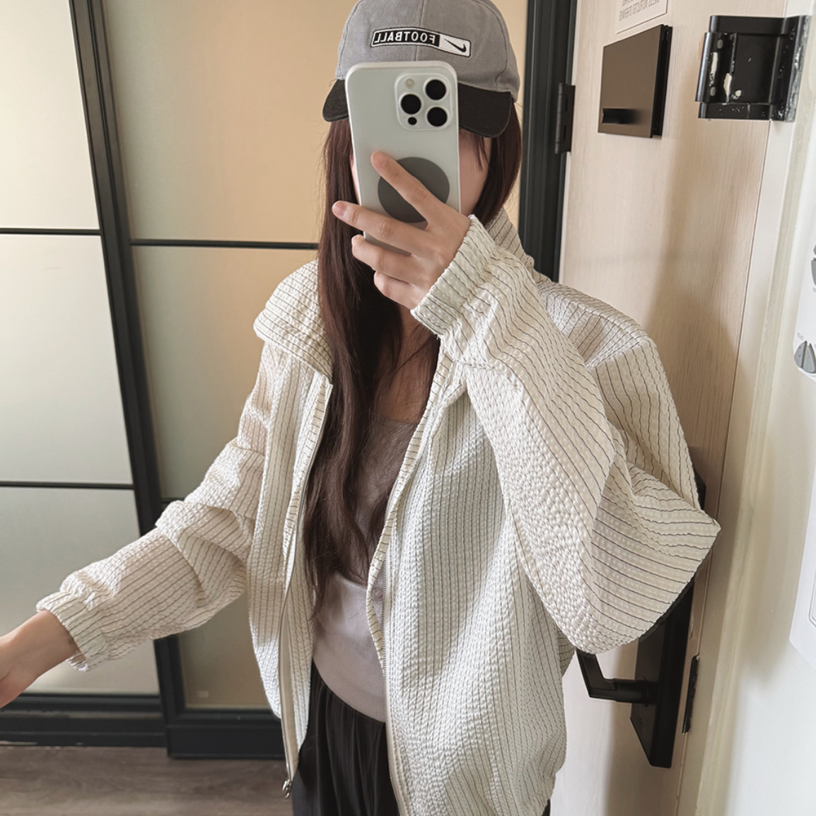 [SLOWAND] # SLOWMADE Cool Mute Windbreaker